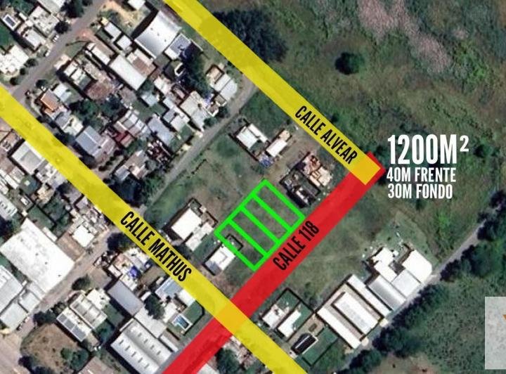 Terreno · 1200m²