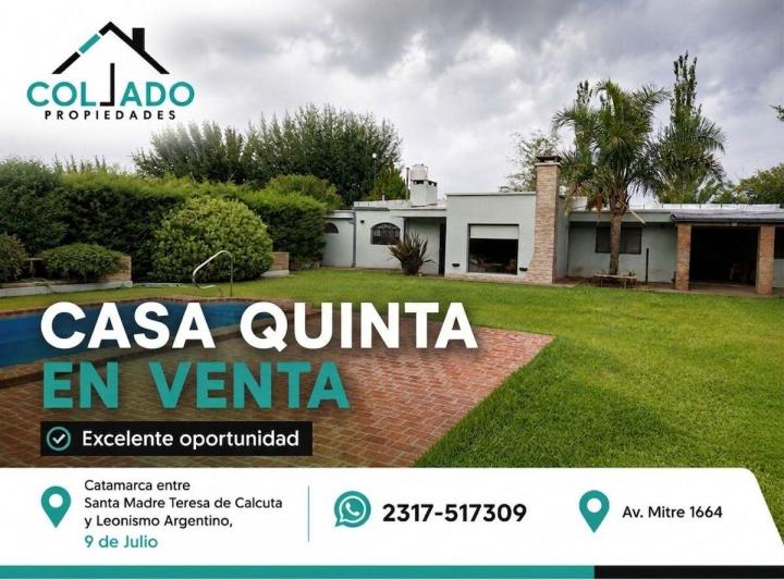 Quinta vacacional · 146m² · 2 Ambientes · 2 Cocheras