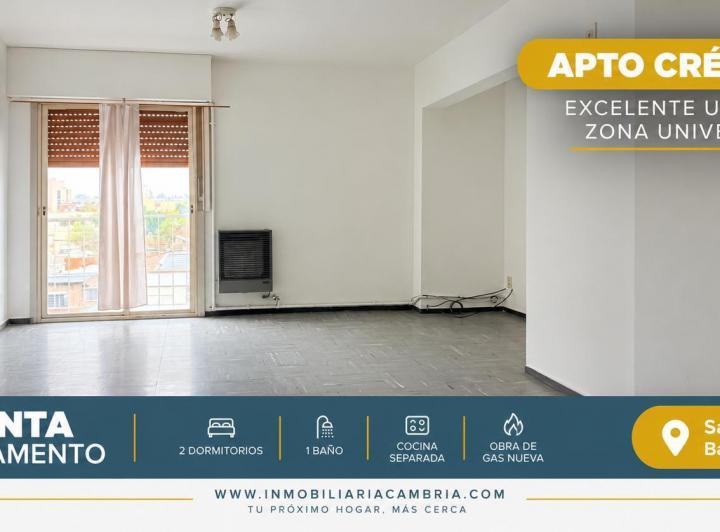 Departamento · 72m² · 2 Dormitorios