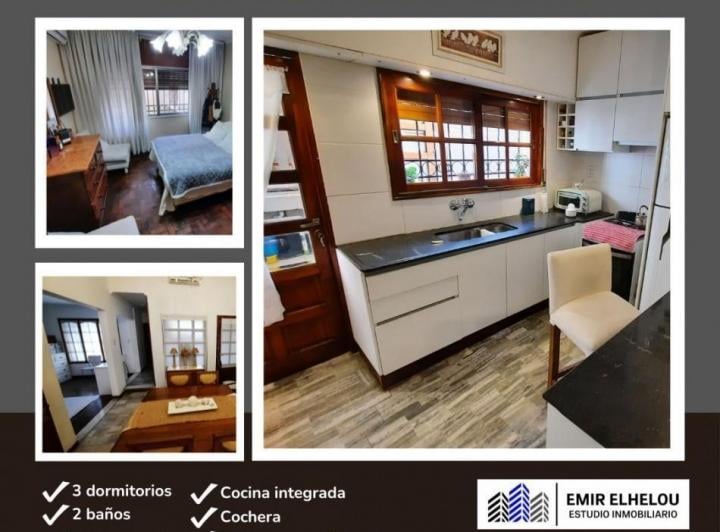 Casa · 180m² · 4 Ambientes · 1 Cochera