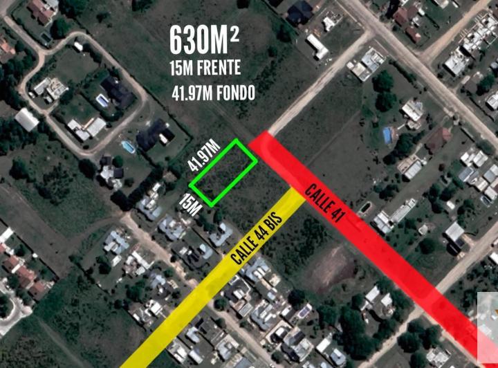 Terreno · 630m²