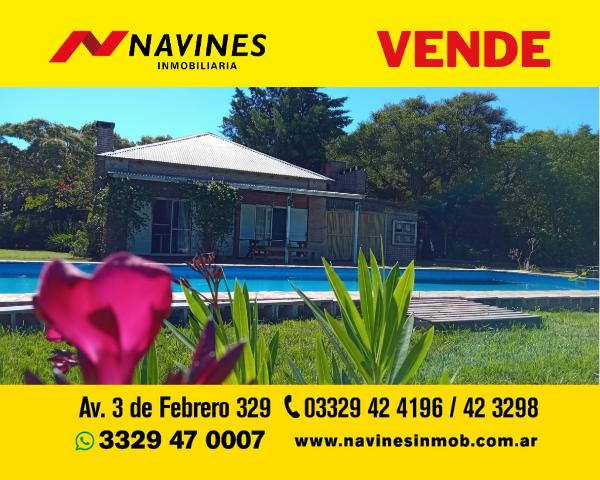 Quinta vacacional · 250m² · 8 Ambientes · 2 Cocheras