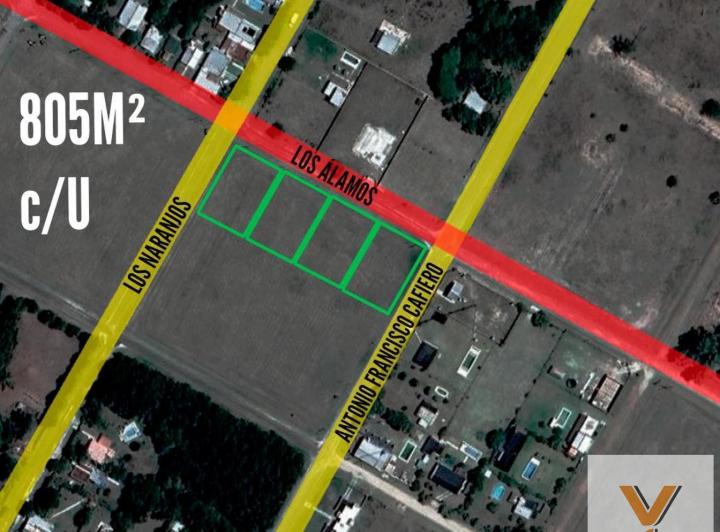 Terreno · 805m²