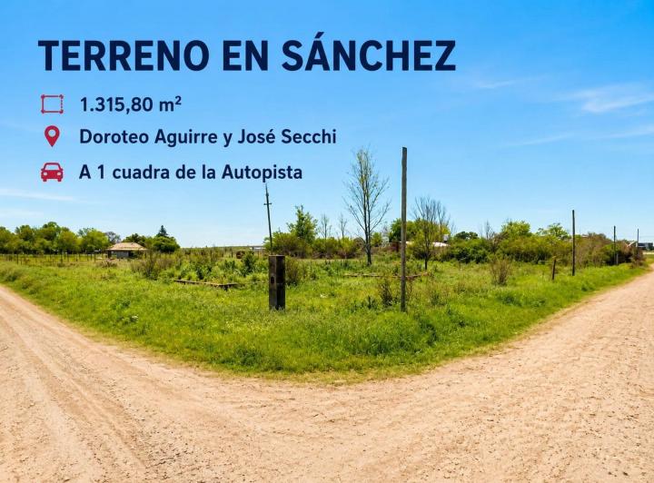 Terreno · 1316m²