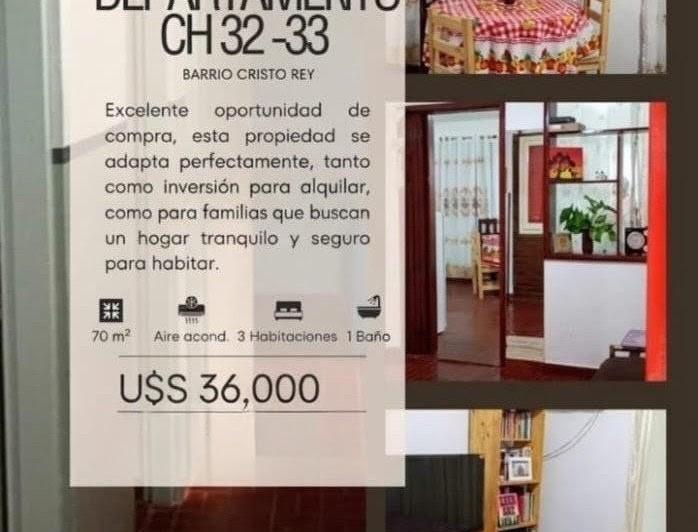 Departamento · 70m² · 5 Ambientes