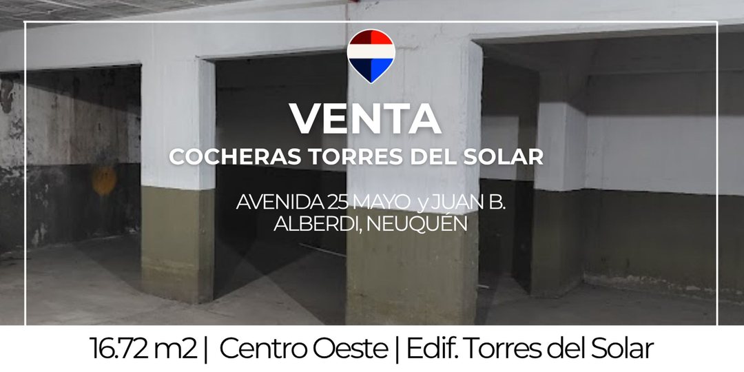 Venta Cochera en edificio Torres del Solar Neuquén