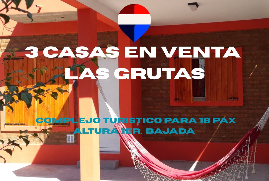 VENTA - COMPLEJO TURISTICO AMOBLADO -LAS GRUTAS