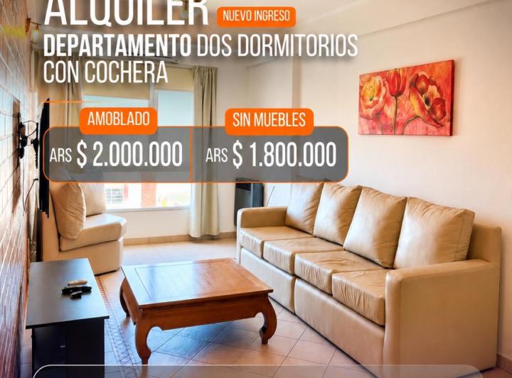 Departamento · 70m² · 4 Ambientes · 1 Cochera
