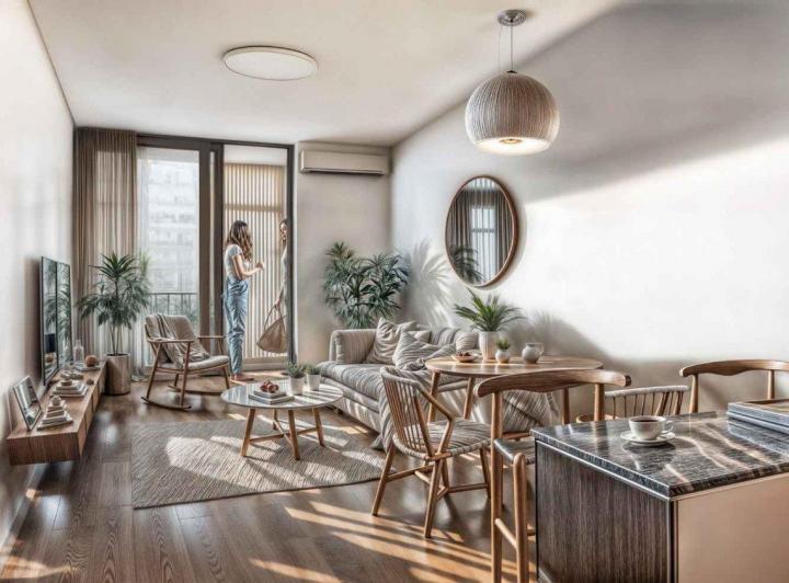 Departamento · 46m² · 2 Ambientes · 1 Cochera