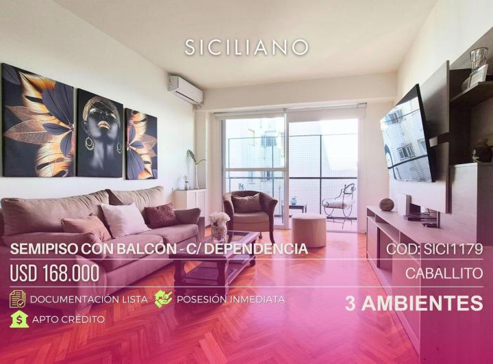 Departamento · 71m² · 3 Ambientes
