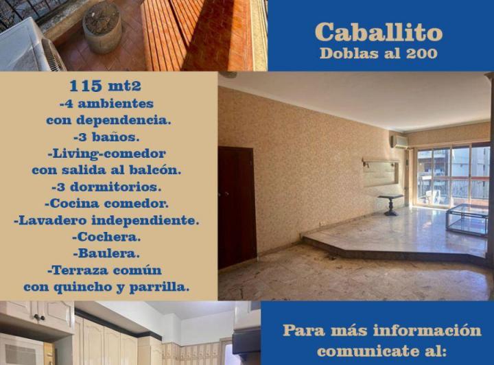 Departamento · 106m² · 4 Ambientes · 1 Cochera