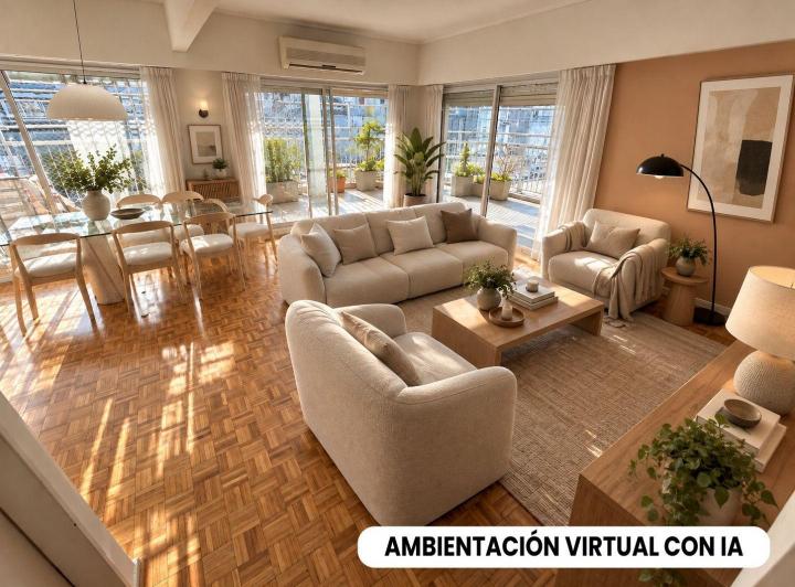 Departamento · 180m² · 4 Ambientes · 1 Cochera