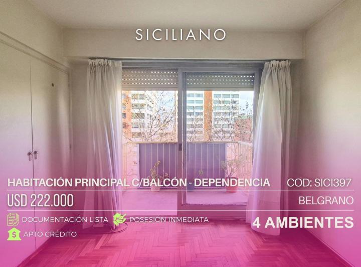 Departamento · 79m² · 4 Ambientes