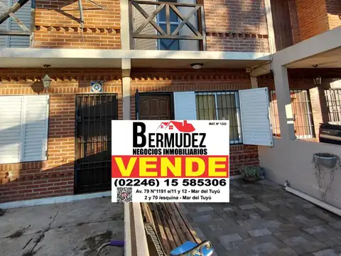 Casa en Venta en Mar del Tuyu, Partido de La Costa