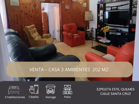 Casa en Venta en Ezpeleta Este, Partido de Quilmes