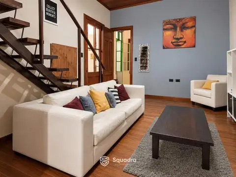 Venta | permuta - casa 3 dormitorios con cochera, balcón y jardín con parrillero - ludueña, rosario.