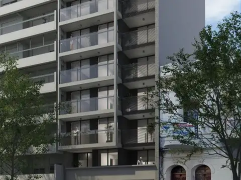 Venta departamento 2 dormitorios con patio rosario centro
