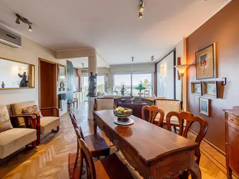 Venta - departamento un dormitorio con balcón aterrazado con vista al río - zona centro río