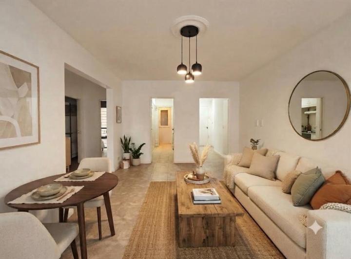 Departamento · 60m² · 3 Ambientes · 1 Cochera