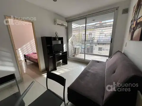 Departamento 2 ambientes con amenities en palermo hollywood en alquiler temporal