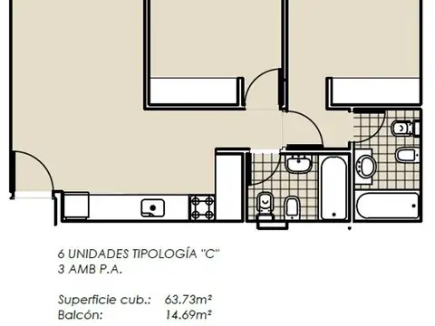 Departamento en Venta en Barrio Parque San Martín, General San Martín
