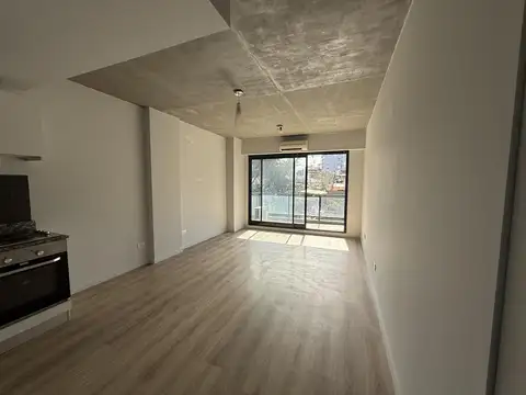 Alquiler monoambiente con balcón y luminoso edificio nuevo en chacarita