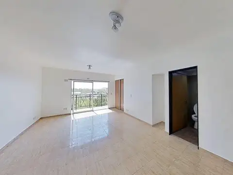 Amplio monoamb con gran balcón + cochera | 38 m² | piso alto