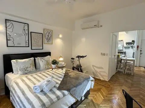 Departamento monoambiente en recoleta