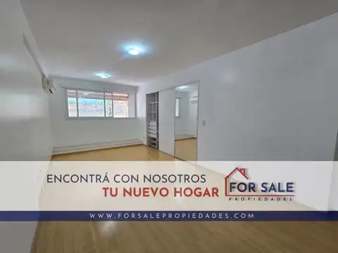 Departamento 1 ambiente al frente apto profesional – amenities y excelente ubicación