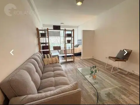 Alquiler departamento monoambiente amueblado cochera cubierta fija full amenities palermo colegiales
