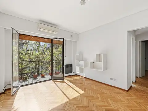 Departamento de tres ambientes en alquiler en recoleta