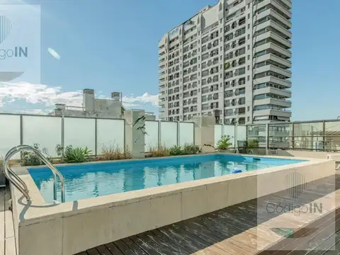 Departamento en alquiler dos ambientes con amenities, recoleta