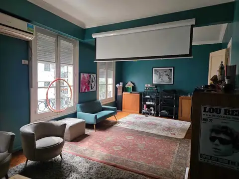 Piso 4 amb, cochera y baulera en venta en recoleta, capital federal, buenos aires