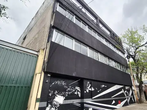 Edificio corporativo en bloque oficinas villa crespo 1400m2 con cocheras