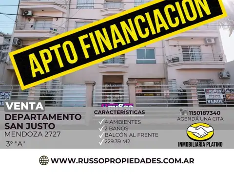 Departamento en Venta en San Justo, Partido de La Matanza