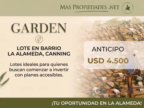 Terreno en Venta en Canning, Partido de Esteban Echeverría