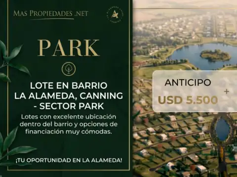 Terreno en Venta en La Alameda, Canning