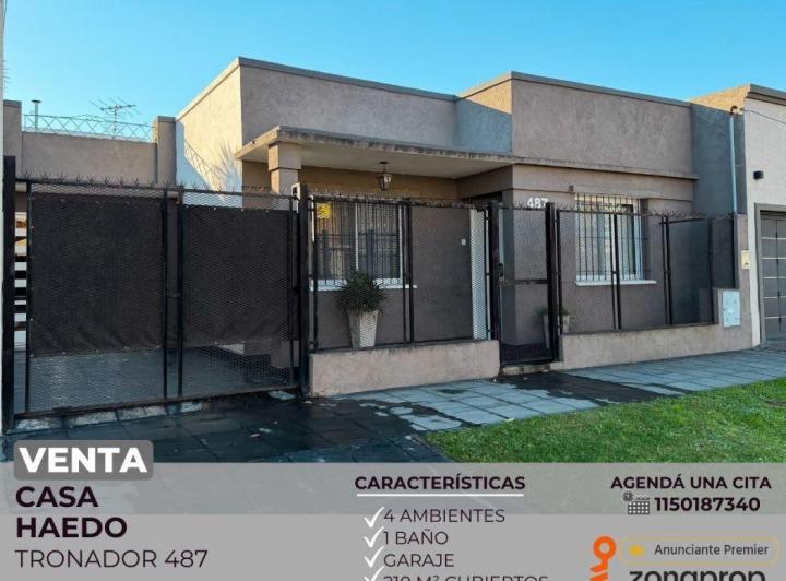 Casa · 210m² · 4 Ambientes · 1 Cochera
