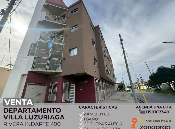 Departamento · 37m² · 2 Ambientes · 3 Cocheras