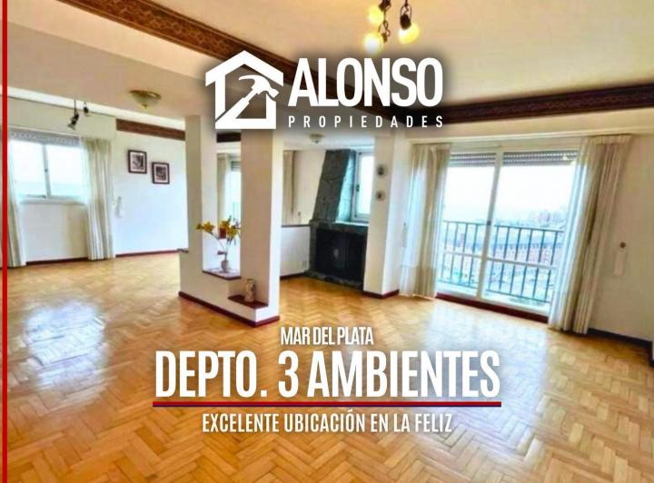 Departamento · 102m² · 3 Ambientes · 1 Cochera