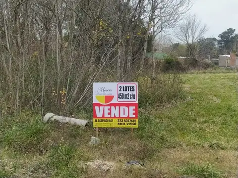 Terreno en Venta en Balneario Mar de Cobo, Partido de Mar Chiquita