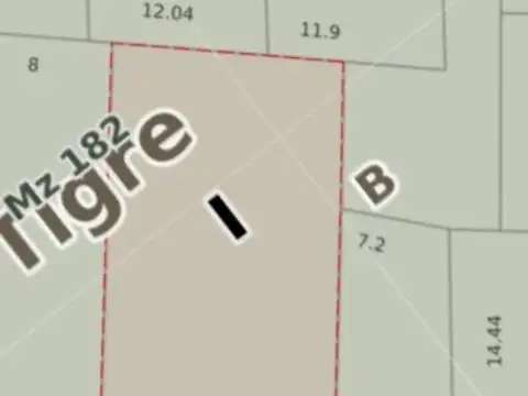 Terreno en Venta en Ciudad De Tigre, Tigre Centro
