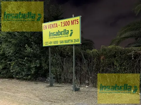 Terreno en Venta en Barrio López de Gomara, Mar del Plata