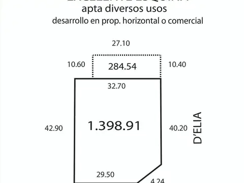 Terreno en Venta en Centro, San Miguel