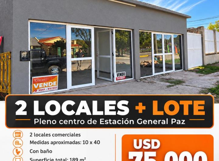 Local comercial · 90m² · 2 Ambientes · 4 Cocheras