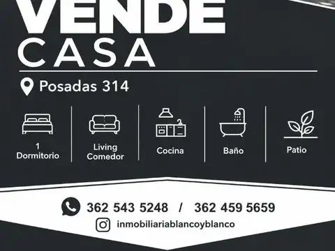 Casa en venta – posadas 314