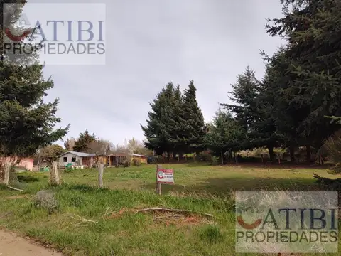 Terreno en venta en dina huapi, a una cuadra de la ruta 40.