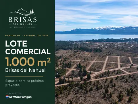 Lote apto comercial financiado bariloche