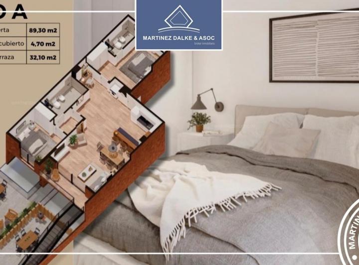 Departamento · 89m² · 3 Ambientes