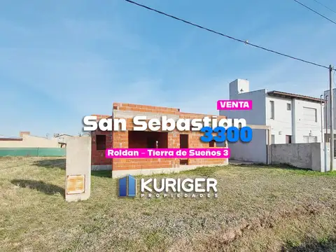 Venta casa 2 dormitorios en tierra de sueños 3, a terminar. oportunidad.